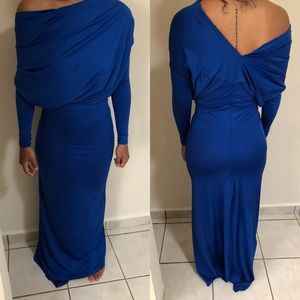 Blue dress